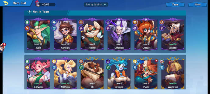 Hero collection