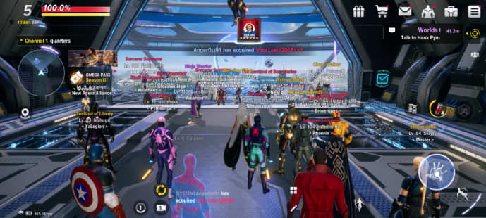 MMO lobby