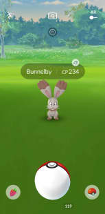 Catching Bunnelby